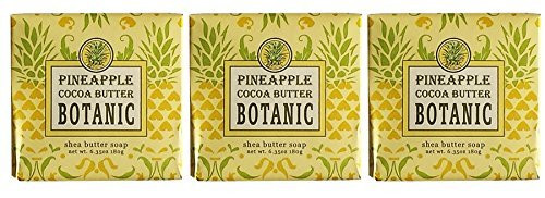 Greenwich Bay Cleansing Spa Soap, Shea Butter, and Cocoa Butter. Blended with Loofah and Apricot Seed, No Parabens, No Sulfates 6.35 Ounce (3 Pack) (