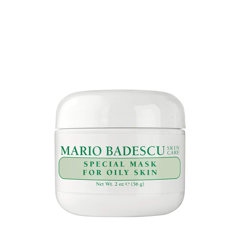 Mario Badescu Special Mask for Oily Skin, Clay Mask Face Care Ideal for Oily or Sensitive Skin, Oil-Absorbing Bentonite, Kaolin and Magnesium Carbona