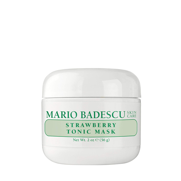 Mario Badescu Strawberry Tonic Mask - Refreshing & Brightening Clay Mask - Refines & Cleanses Dull Skin & Clogged Pores - Face Skincare Rich in Vitam