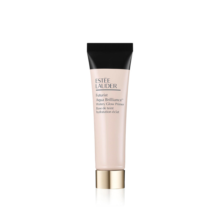 Estée Lauder Futurist Aqua Brilliance Watery Glow Makeup Primer with Hylauronic Acid for Triple Moisture, Travel Size, 0.5 Ounce