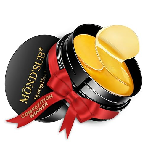 LEB BEST 3 Eye Gel Patches & Collagen Eye Masks Set (60 each) - Golden Glow & Chlorophyll Algae Duo - 2-in-1 Treatment for Dark Circles, Puffiness, W