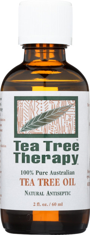 Tea Tree Therapy 100% Pure Australian Tea Tree Oil, 2-Ounce Bottle