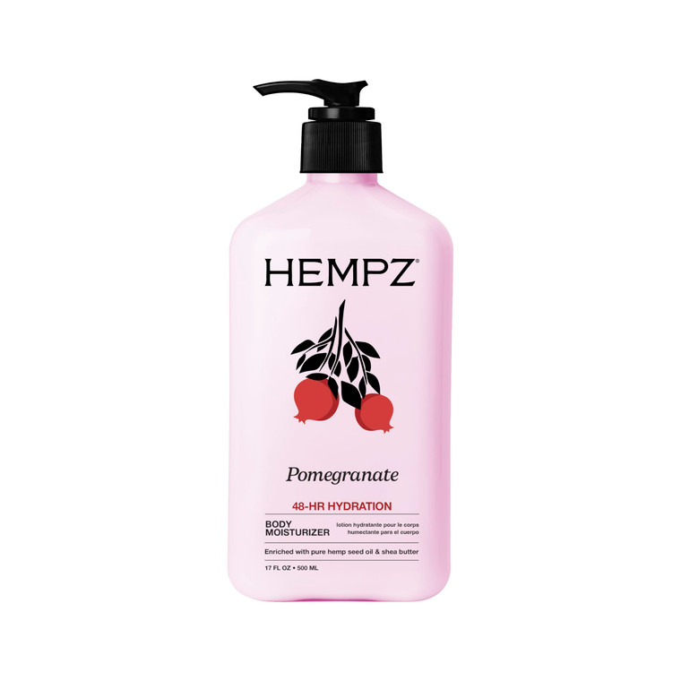 HEMPZ Body Lotion - Pomegranate - Bright Citrus - Daily Moisturizing Cream - 17oz