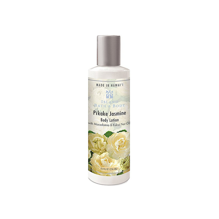 Tikimaster Island Bath and Body Pikake Jasmine Body Lotion 8oz. - Hawaii Made