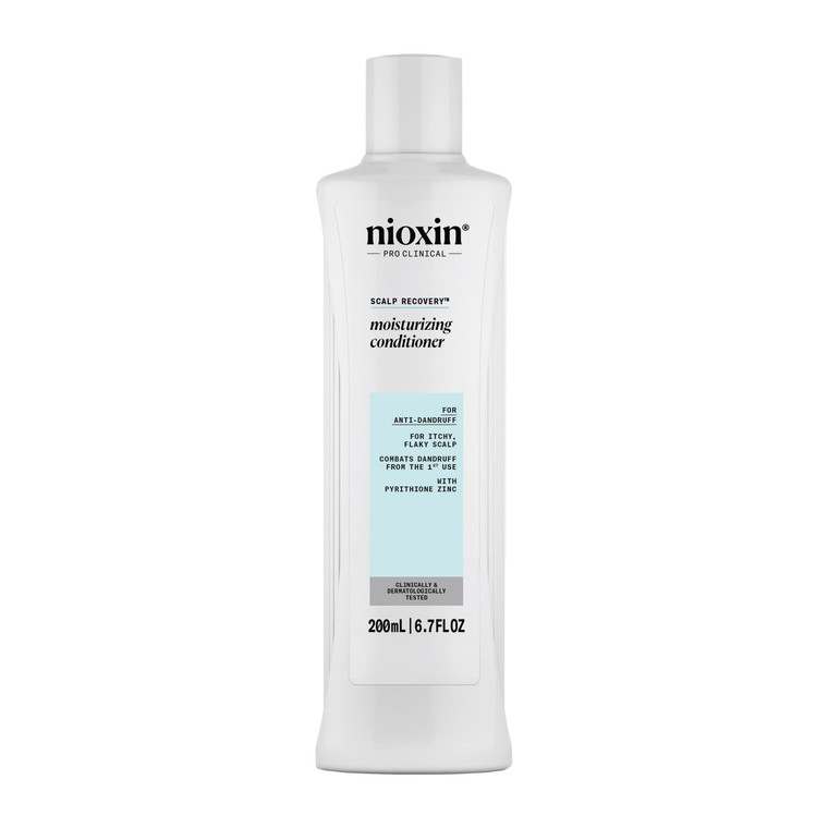 Nioxin Scalp Recovery System Moisturizing Conditioner | With Pyrithione Zinc and Green Tea Extracts | 6.7 Fl oz.