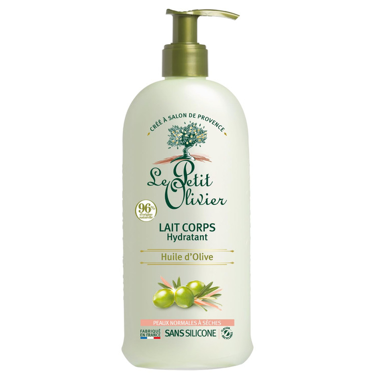Le Petit Olivier Body Lotion Moisturizing - Olive Oil - Light, Non-Greasy Texture - Enriched With Glycerin - Moisturizes - Skin Is Soft And Silky - F