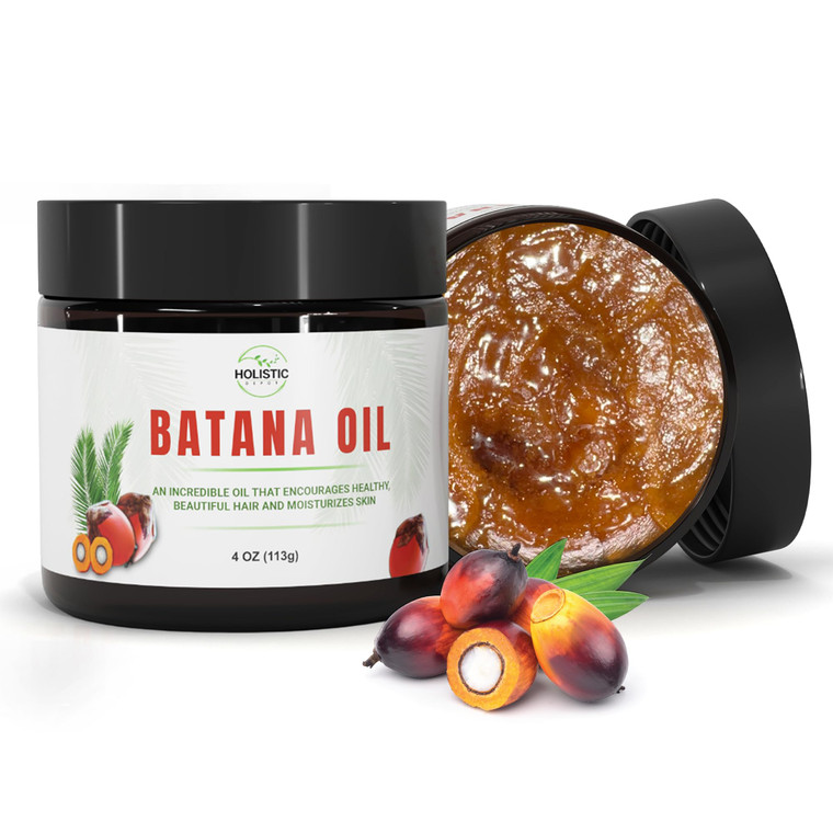 Holistic Depot Pure Authentic Batana Oil From Honduras - 4 oz (113G)