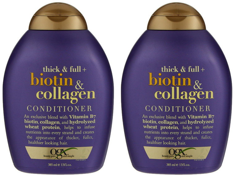 Ogx Conditioner Biotin & Collagen 13 Ounce (384ml) (2 Pack)