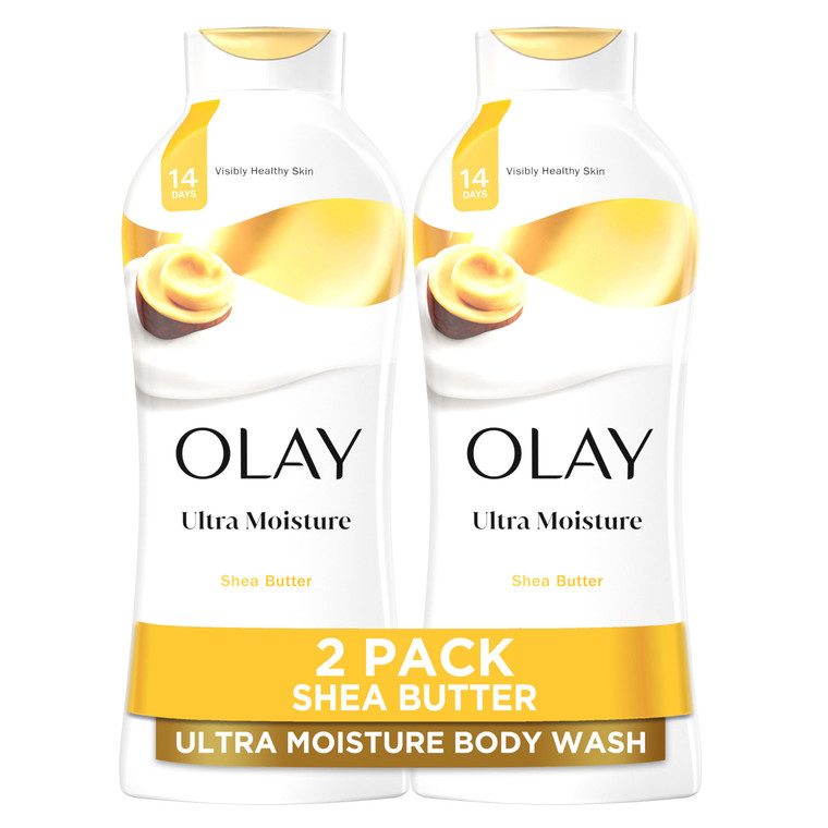 Olay Body Wash for Women, Ultra Moisture, 24hr Moisturizing, Hydrating & Refreshing, B3 Vitamin Complex, Free of Parabens & Phthalates, For All Skin
