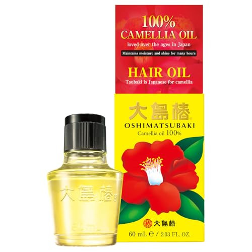Oshima Tsubaki Camellia seed Oil - English Packaging for US - 100% Pure and Natural, Plant-Based, Single-Ingredient, Moisturizing for Hair, Face, Ski