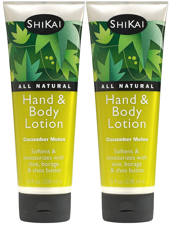 ShiKai - Cucumber Melon Hand & Body Lotion, Plant-Based, Perfect for Daily Use, Rich in Botanicals, Softens & Hydrates Skin, Mildly Formulated for Dr