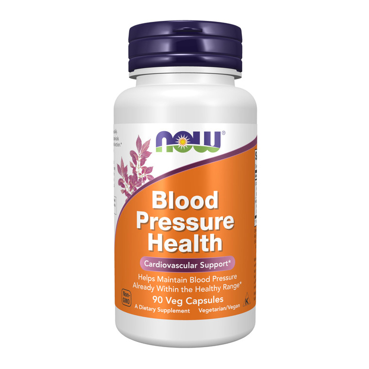 NOW Supplements, Blood Pressure Health with MegaNatural®-BP, Cardiovascular Support*, 90 Veg Capsules