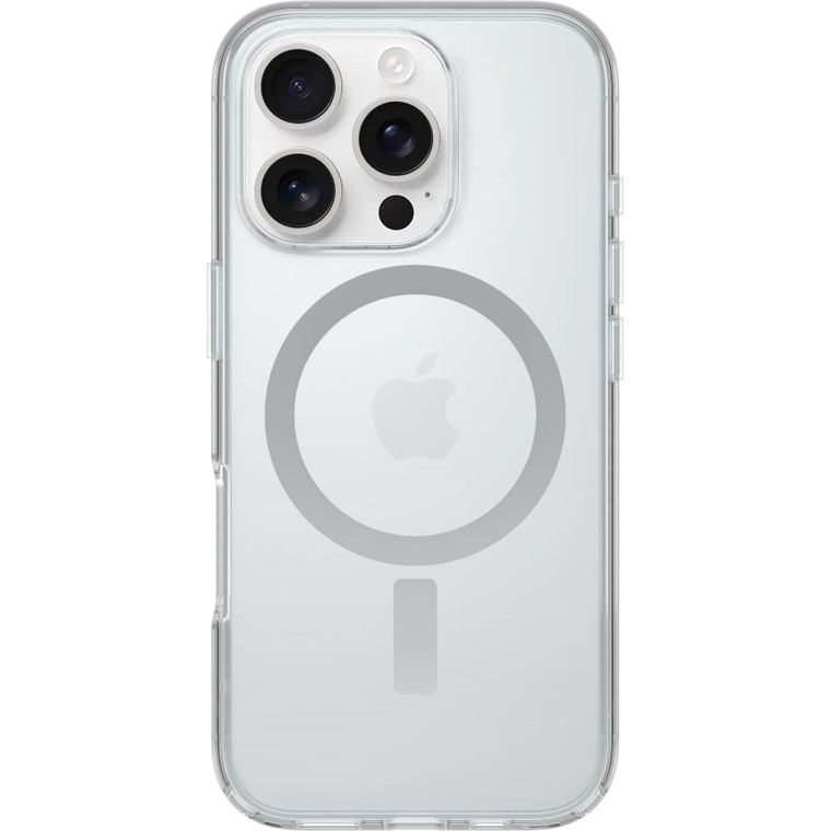 OtterBox iPhone 16 Pro Symmetry Series Clear Case - Clear (Ships in polybag, Ideal for Business customers)