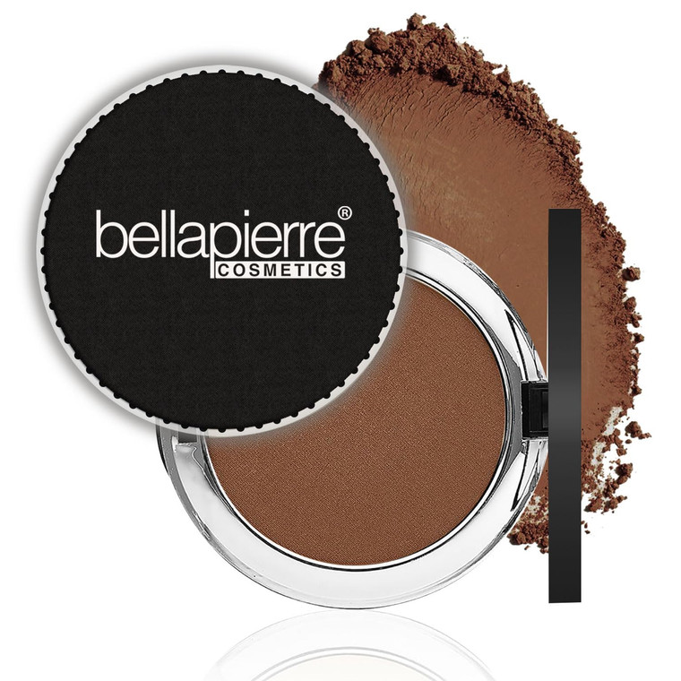 Bellapierre Compact Mineral Foundation SPF 15  Pressed Powder Foundation, Concealer, Finishing & Setting Powder, On-the-Go Compact, Lightweight, Tal