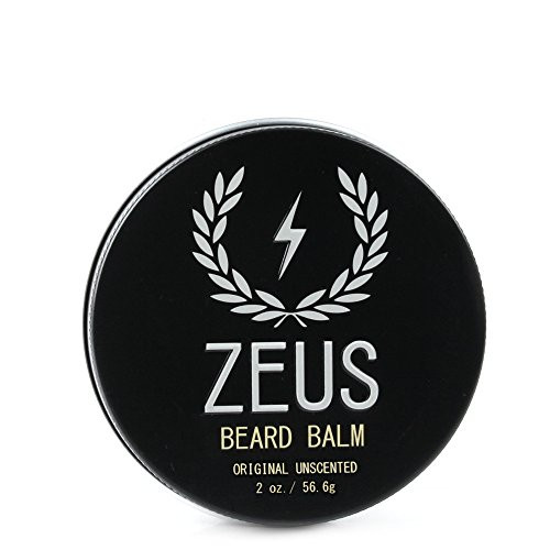 ZEUS Conditioning Beard Balm for Men - 2 Oz - Natural Softening Conditioner for Facial Hair