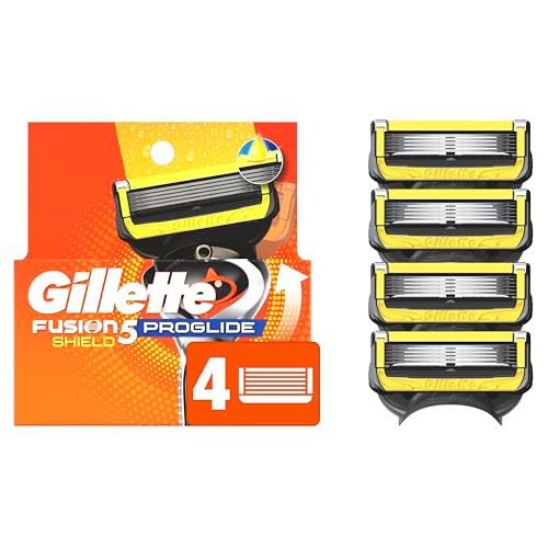 Gillette ProGlide Shield Razor Refills for Men, 4 Blade Refills