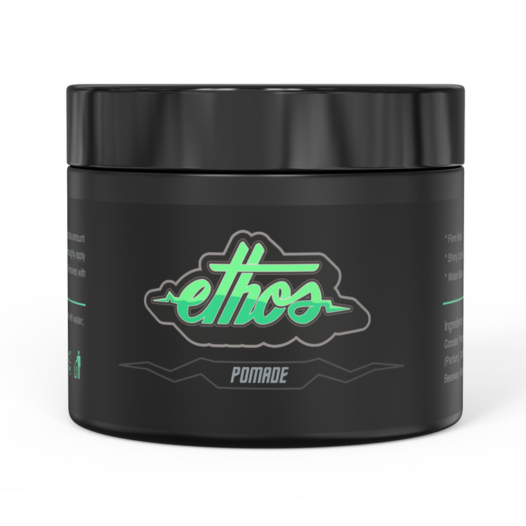 Ethos Styling Wax Pomade for Men, Provides All-day Strength and Hold with a Semi-Shiny Finish, Fixing Hairs with a Great Long-lasting Scent