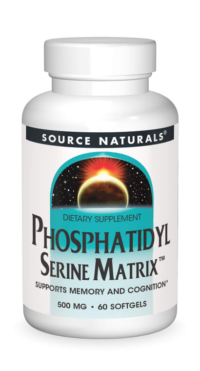 Source Naturals Phosphatidyl Serine Matrix 500mg - 60 Softgels