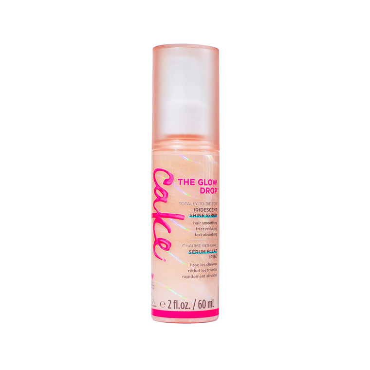 Cake Beauty The Glow Drop Iridescent Shine Serum, Vegan and Sulfate-Free, 2 oz