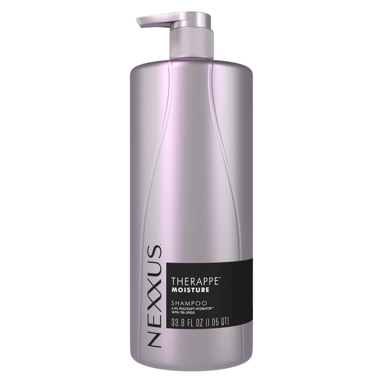 Nexxus Therappe Moisturizing Shampoo Ultimate Moisture for Dry Hair Silicone-Free, Moisturizing ProteinFusion with Elastin Protein and Green Caviar 3