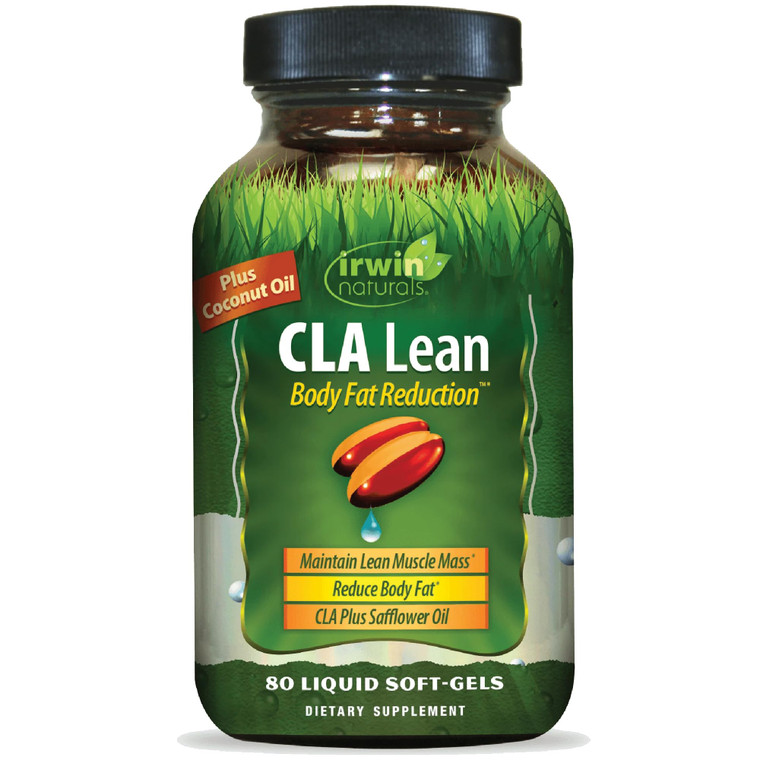 Irwin Naturals CLA Lean Body Fat Reduction  80 Liquid Soft-Gels