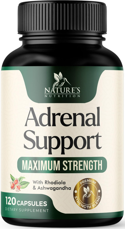Adrenal Support Supplements Cortex Complex, Best Energy Supplement, Supports Cortisol Health & Energy Levels, Daily Ashwagandha for Women & Men, Supp