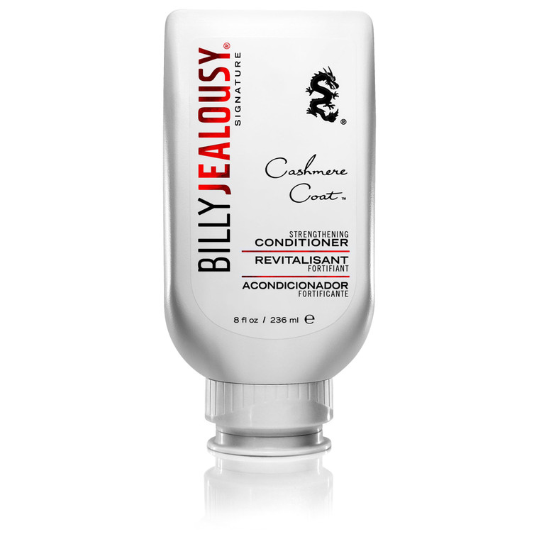 Billy Jealousy Cashmere Coat Hair Conditioner for Men, Strengthening & Hydrating Conditioner Infused with Peppermint, Lemon Fruit & Swertia Extract I