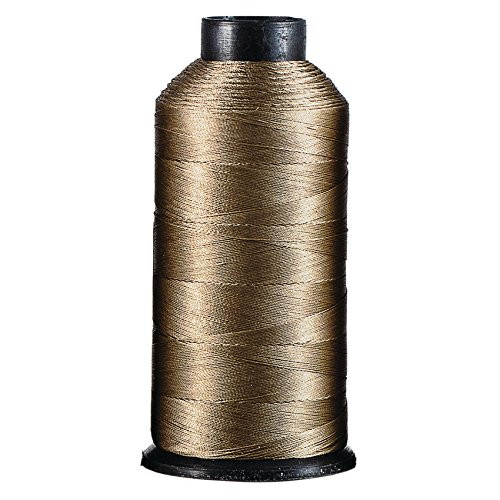 Dollylocks Bonded Nylon Hair Weaving Thread - Heavy Duty & Thicker String Hair Threads for Hair Extensions, Real & Synthetic Dreadlocks, Custom Wigs,
