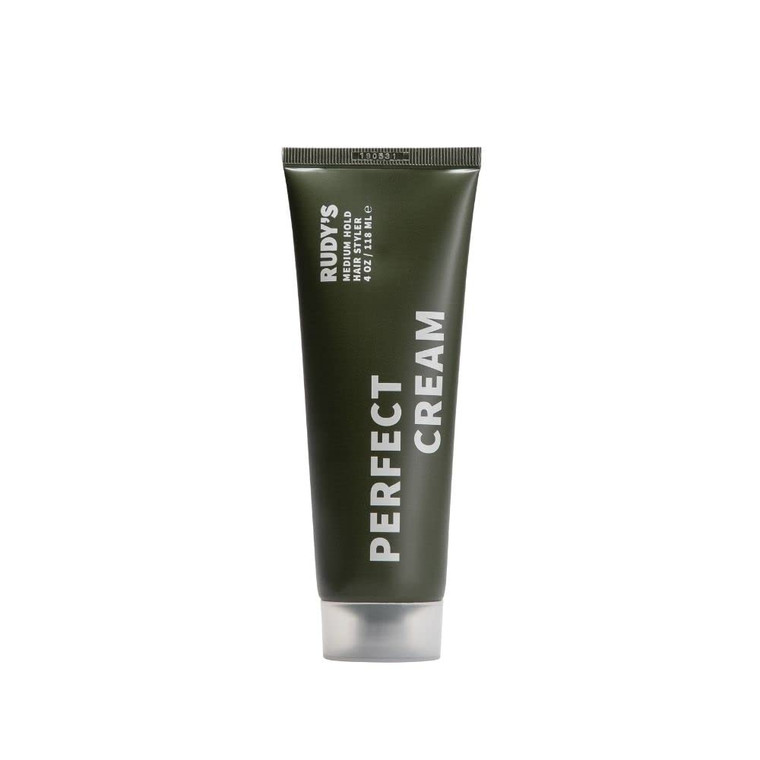 RUDY's Perfect Cream | Flexible, Medium Hold Hair Styler - Sulfate and Paraben Free - All Hair Types for Men & Women (4 oz)