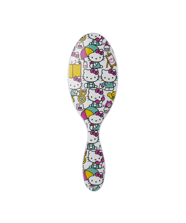 Wet Brush Original Hello Kitty Detangling Brush - Under My Umbrella - All Hair Types - Ultra-Soft IntelliFlex Bristles Glide Through Tangles with Eas