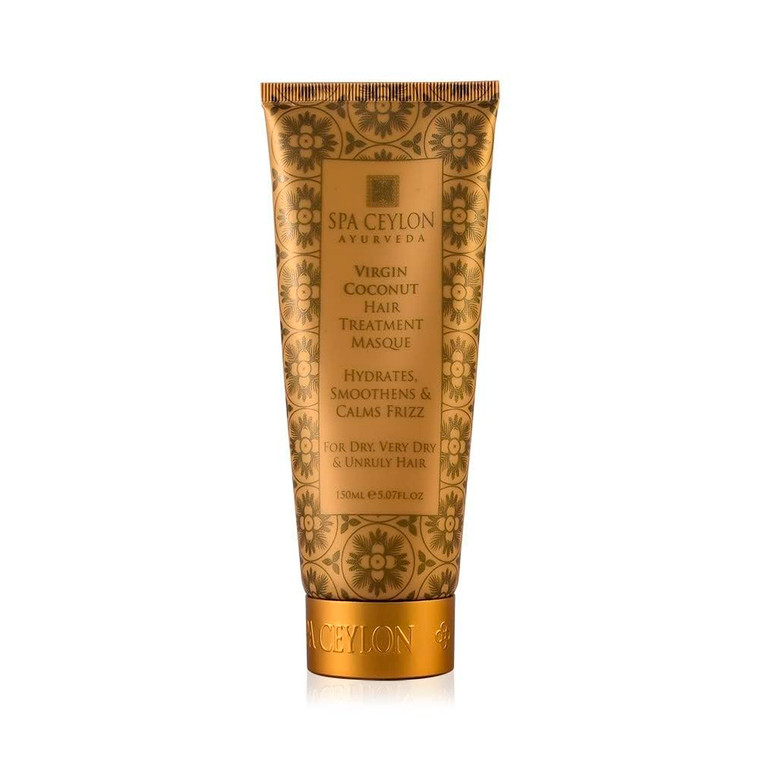 SPA CEYLON Virgin Coconut Hair Treatment Masque | Deep Conditioning | Hair Repair | 100% Vegan & Vegetarian | Best for Dry, Very Dry & Unruly Hair