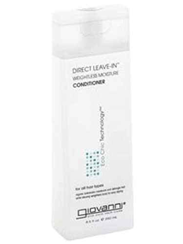 Giovanni Hair Care Products Cond, Direct Leave in TRT, 8.5 FZ (2 Pack)