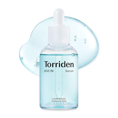 Torriden DIVE IN Hyaluronic Acid Serum for Deep Hydration | Korean K-Beauty Glass Skin Plump Glow | Lightweight Fast-Absorbing Face Serum 50ml (1.69