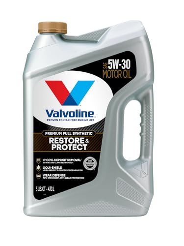 Valvoline Restore & Protect Full Synthetic 5W-30 Motor Oil 5 Quart