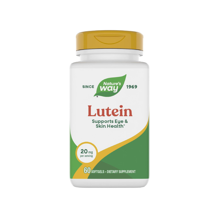 Nature's Way Lutein, Supports Eye Health*, 60 Soft Gels