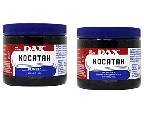 Dax Kocatah Dry Scalp Relief 14 oz ( Pack of 2)