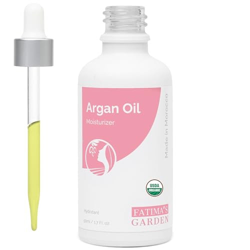 Fatima's Garden Argan Oil - Organic Moisturizer for Skin & Hair, 100ml