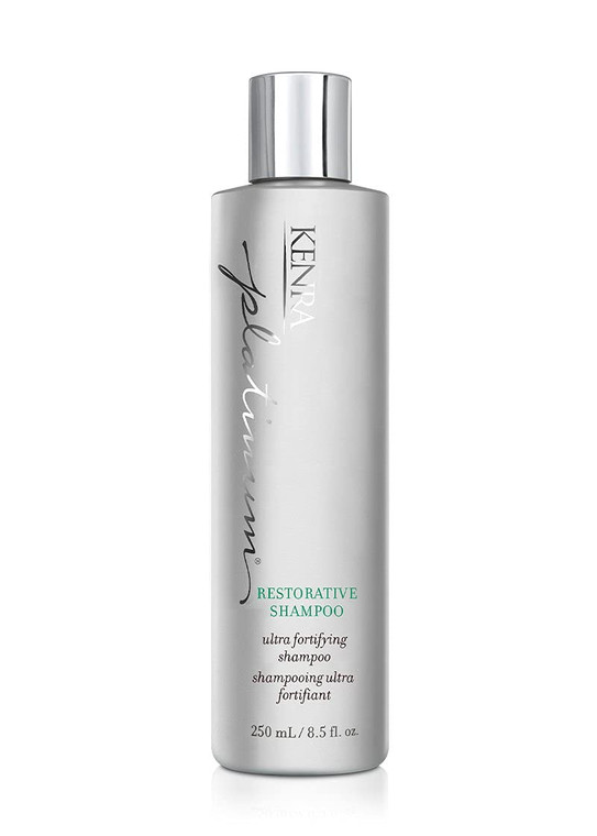 Kenra Platinum Restorative Shampoo | Ultra Fortifying | Instantly Fortifies To Restore Smoothness, Suppleness, & Shine | Restores Broken Hair Bonds F