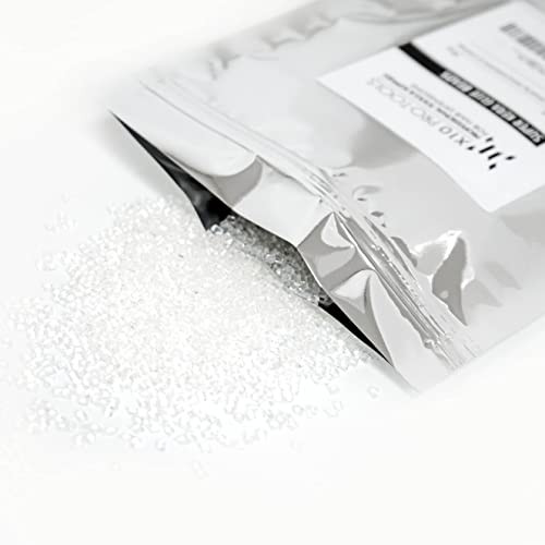 Super Kera Glue Beads by The Hair Shop - 50g of Clear Transparent Real Keratin Glue Granules/Pellets/Beads for Hot Fusion Hair Extension Tip Bonding/