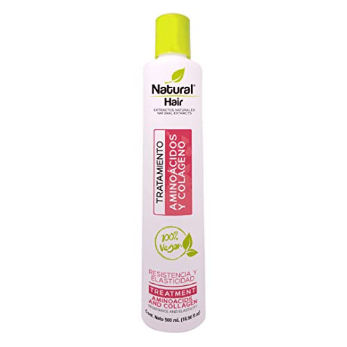 Natural Hair Tratamiento de Colageno y Aminoacidos Naprolab Resistencia y Elasticidad al Cabello | Aminoacids and Collagen Treatment Resistance and E