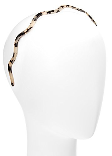 France Luxe Wavy Ultracomfort Headband - Classic - As Seen in Gina Magazine - Opera Silver