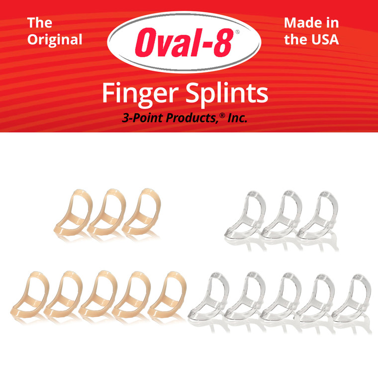 3-Point Products Oval-8 Multi-Size Pack of 3 Sizes 2,3,4
