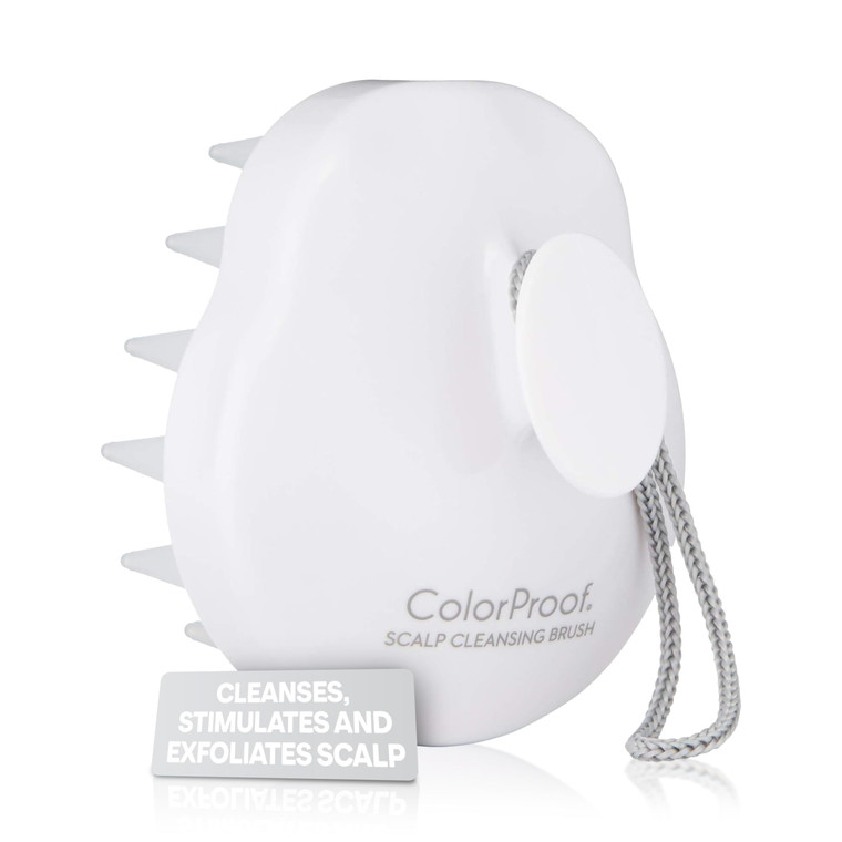 Colorproof Scalp Cleansing Brush for Optimal Hair Health  Scalp Scrubber for Deep Cleansing  Removes Buildup & Impurities, Promotes Shinier & Stron