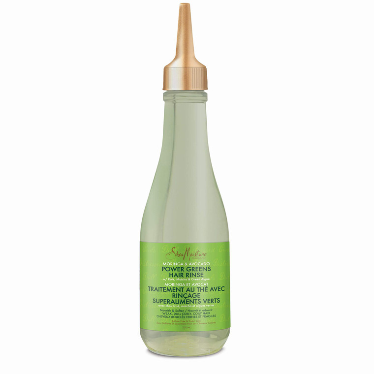 SheaMoisture Moringa Avocado Power Greens Hair Rinse, 8 FZ