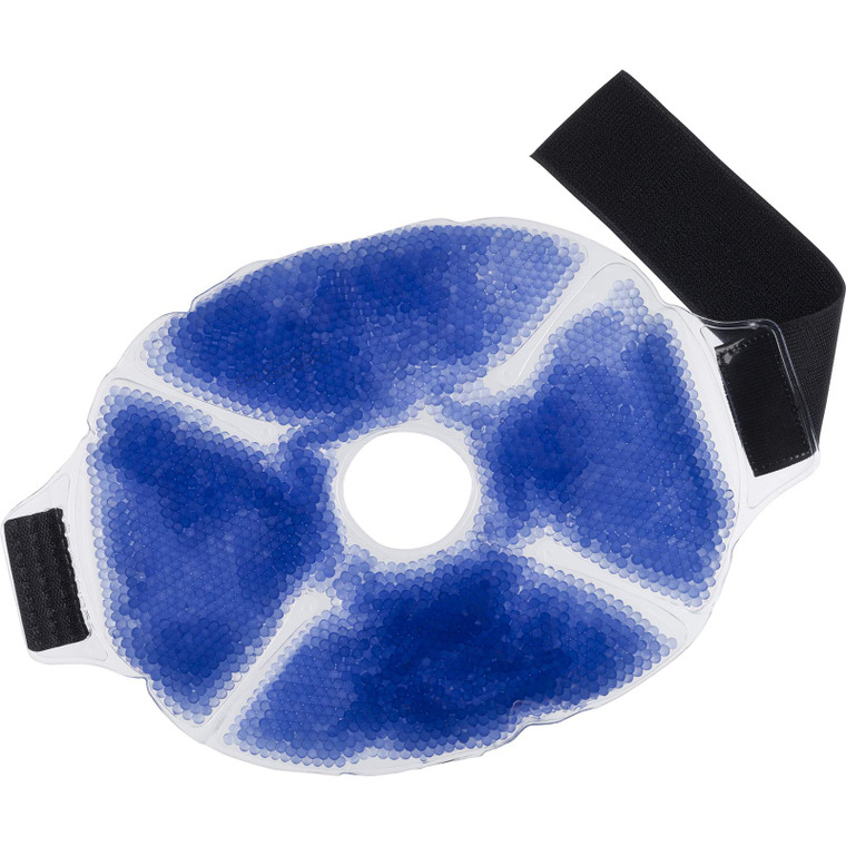 TheraPearl Color Changing Hot Cold Pack for Knee, Reusable Knee Wrap with Strap & Gel Beads, Best Ice Bag for Swelling, ACL & MCL Surgery, Sports Inj