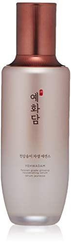 The Face Shop Yehwadam Heaven Grade Ginseng Rejuvenating Serum | Gentle & Low-Irritant Formula for Skin Firmness & Brightness | Naturally Derived for