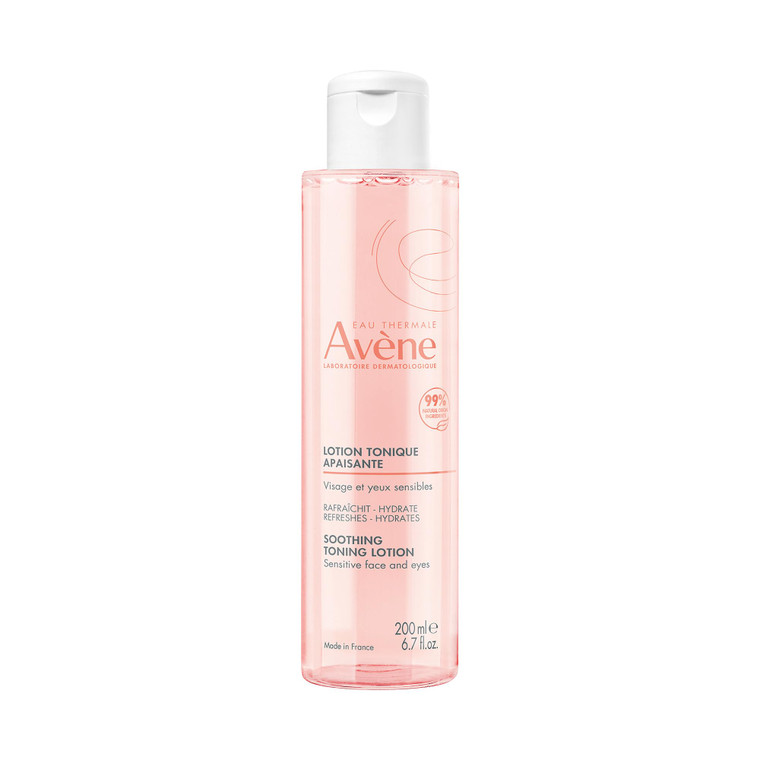 Avène Soothing Toning Lotion, Oil-Free Bi-Phase Toner, Alcohol-Free, 6.7 Oz