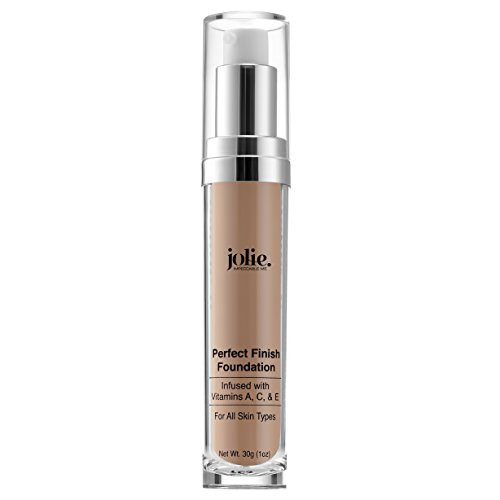 Jolie Perfect Finish Liquid Foundation Makeup SPF 15 Oil Free (LC2)
