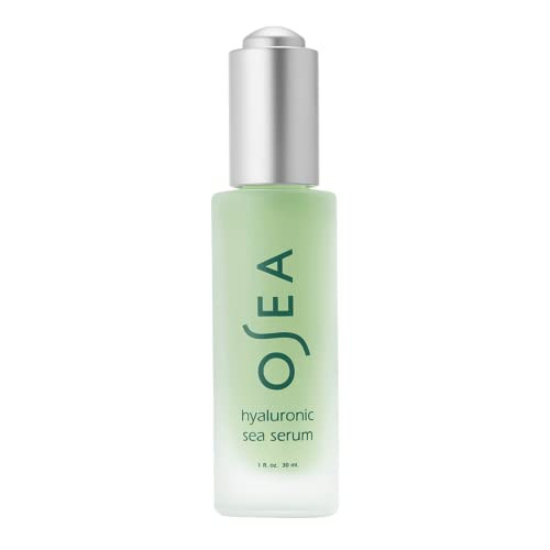 OSEA Hyaluronic Acid Sea Serum 1 oz - Anti-Aging Face Moisturizer - Non-Toxic Seaweed Skincare - Clean, Vegan & Cruelty-Free - Skin Hydration with Hy