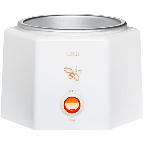 GiGi Hair Removal Wax Warmer, Waxing Kit, Space Saver, Compact, Accomodates 8 oz and 14 oz Wax Cans, 1 Pack